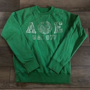 Plush Green Sweatshirt
